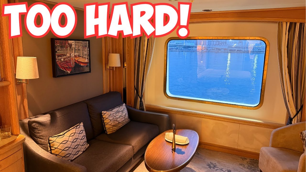 Обзор люкса Oceanview | Windstar Star Legend