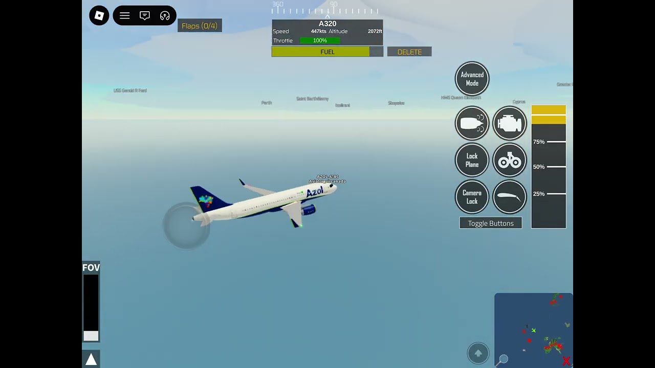 AZUL Flight-6185. Brasília to Mexico City