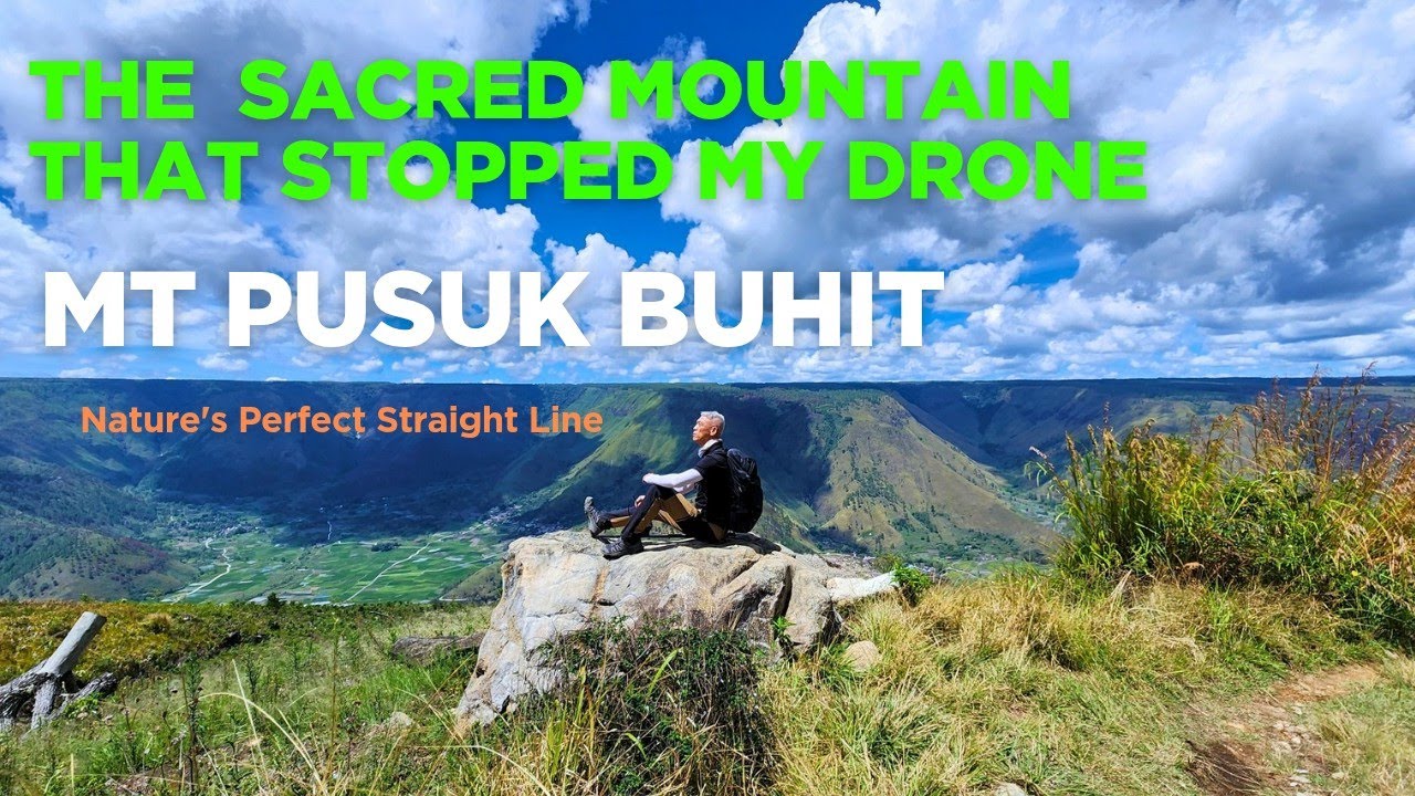MT. PUSUK BUHIT | The Sacred Mountain that Stopped My Drone.