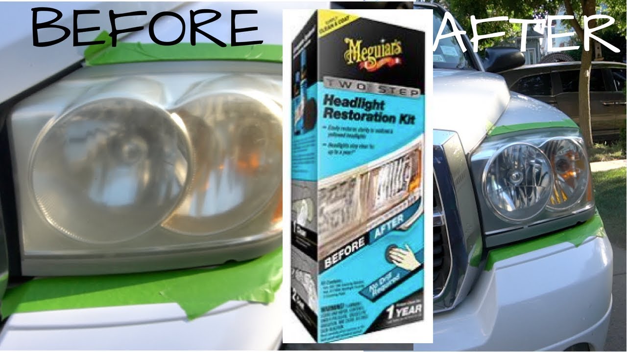 Двухэтапное восстановление фар Meguiars: действительно ли это работает?