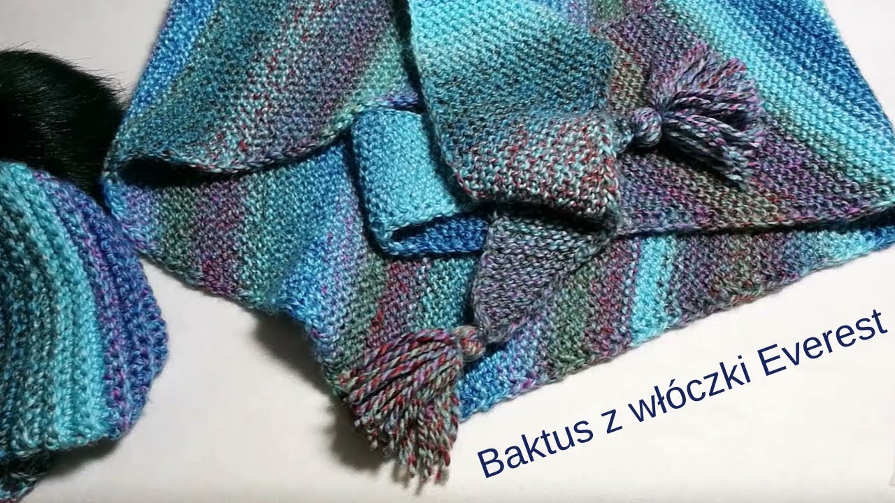 Baktus z włóczki Everest