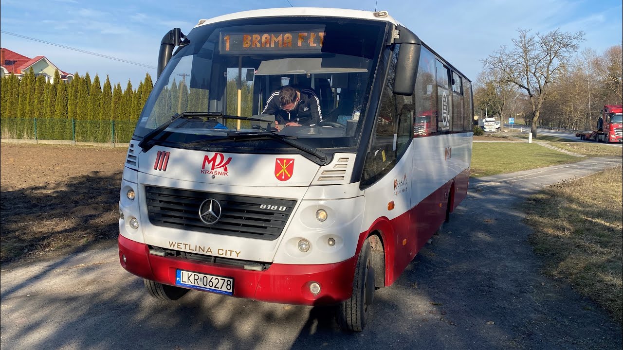 MPK Kraśnik. Linia 1. Kowalin Pętla ➡️ Brama FŁT