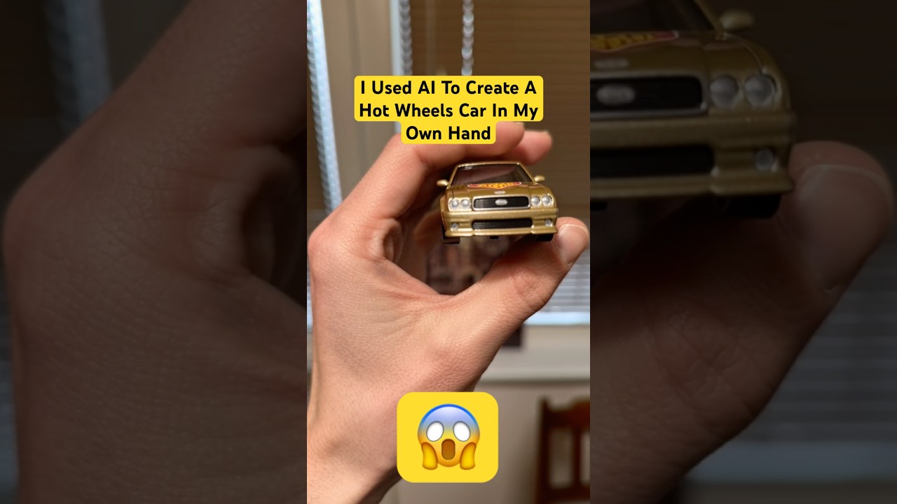 I Used AI to Create a Hot Wheels Car 😱 Pop Day 24 : Episode 2