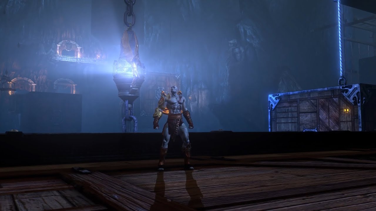 God Of War III  (/CHAOS MODE\) {Mt.Olympus} (+The Chain Of Balance+) [The Caverns]