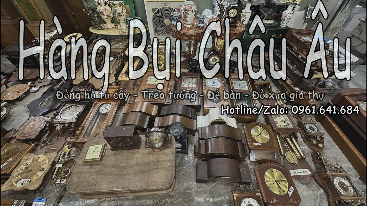 [Hàng Bụi Châu Âu] - Phiên live đồng hồ côn cổ ngày 5/11/24