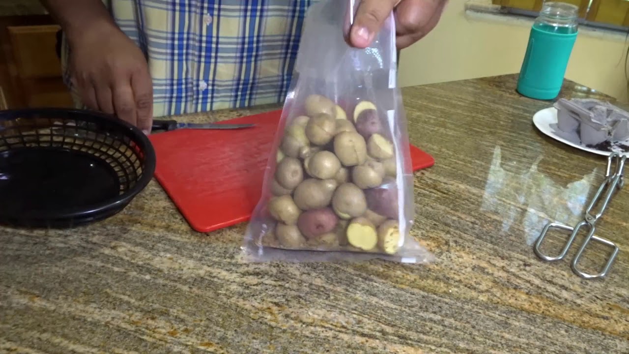 SDSBBQ - Making Baby Potatoes Via Sous Vide - Easy Side Dish