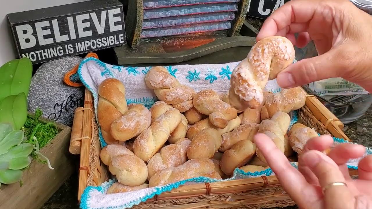 ROSQUINHAS DE BANANA🍌🍌SUPER FACIL