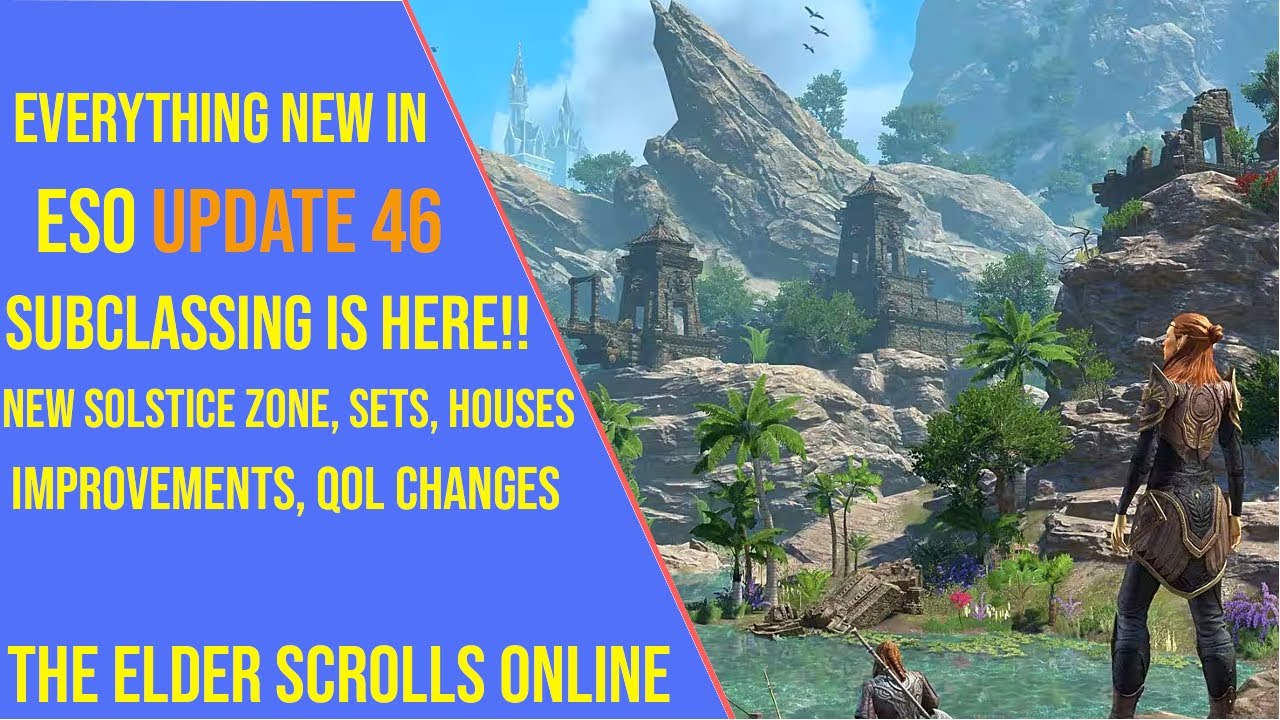 Everything New in ESO Update 46 in Under 6 mins!