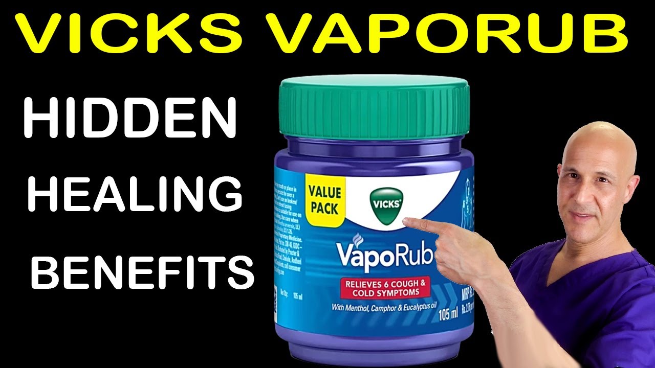 Wszyscy znają maść Vick&rsquo;s VapoRub na przeziębienia, ale prawie nikt nie zna tego sekretu | Dr Man...