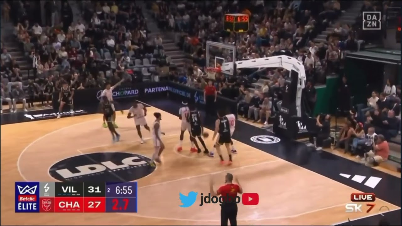 🇫🇷 Adam Atamna (2007 | 6&rsquo;5 G) &ndash; 18 PTS in 22 MIN vs &Eacute;lan Chalon | ASVEL Highlights | Betclic &Eacute;lite