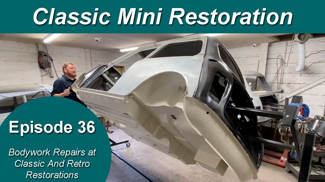 Classic Mini Restoration, эпизод 36 — Ремонт кузова в Classic And Retro Restoration