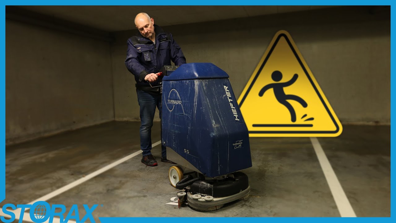 Storax antislip behandeling voor parkeergarages