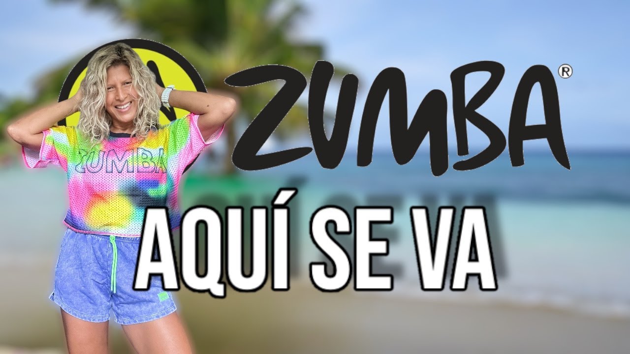 AQUÍ SE VA || Merengue Electrónico || Manny Cruz || Zumba Fitness Choreo by Yanet Axt