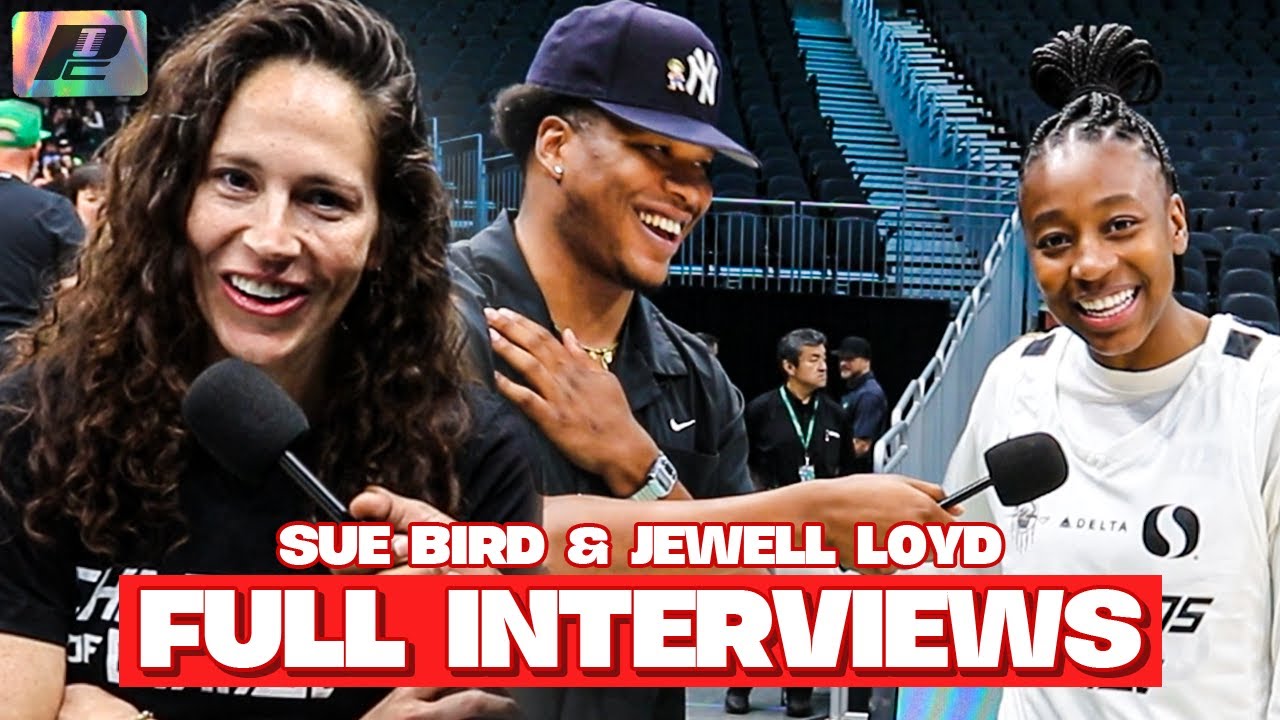SUE BIRD & JEWELL LOYD Want to Bring the NBA BACK to Seattle
