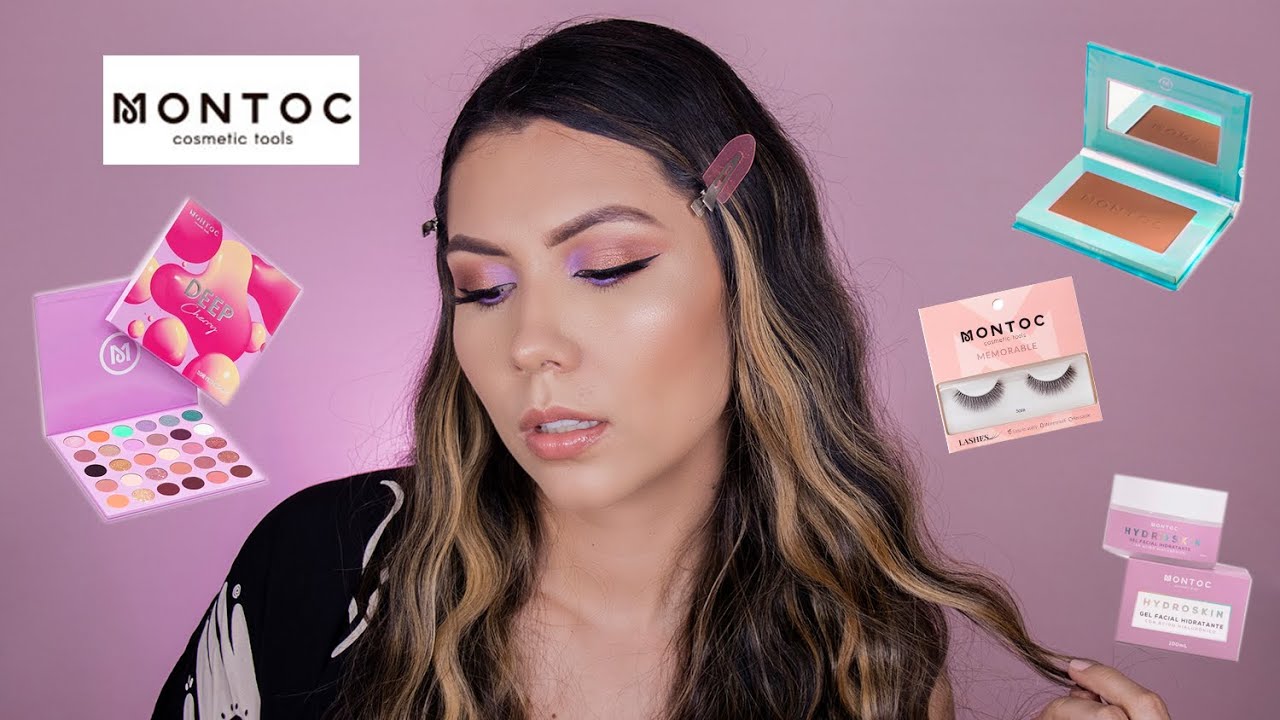 MONTOC BRONCEADOR HELLO BEACH + MAQUILLAJE COMPLETO CON LA MARCA