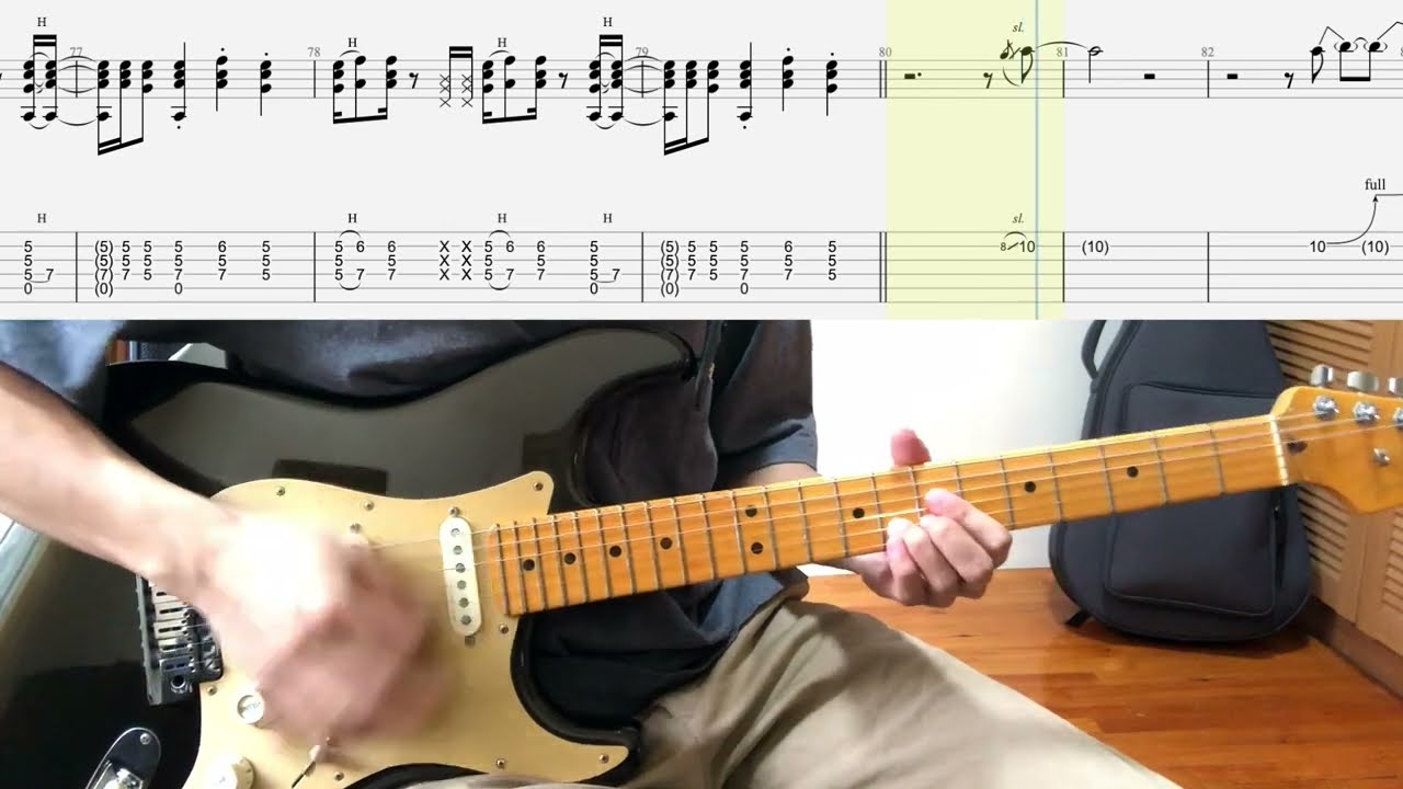 John Mayer - Helpless (Guitar cover with tab)