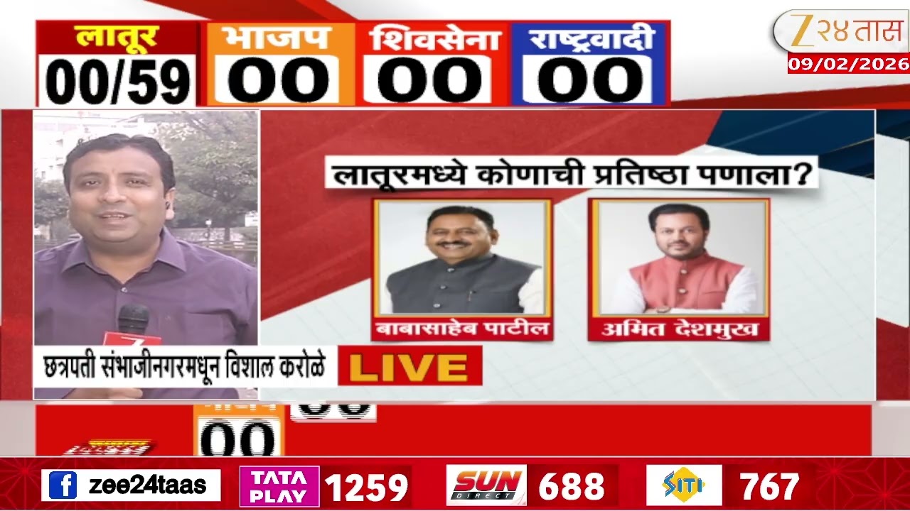 ZP Panchayat Samiti Result | लातूर,संभाजीनगर.परभणीत कोणाची हवा?