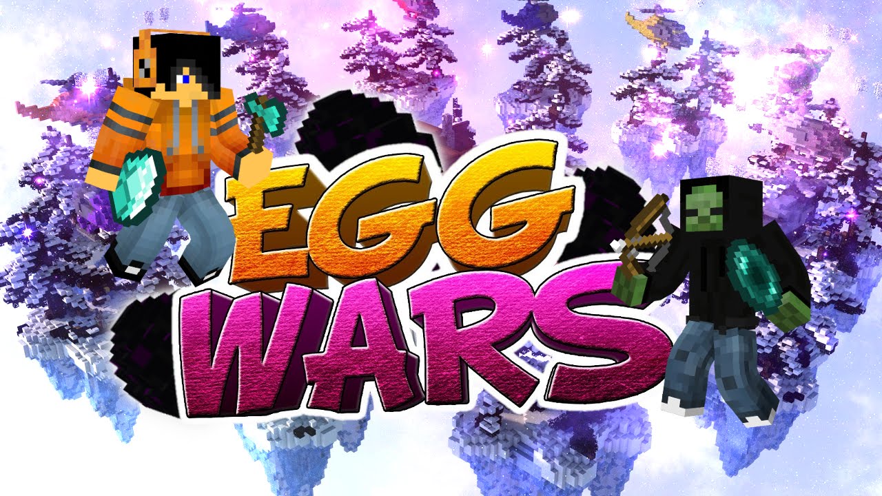 Minecraft - EGG WARS! w/JakeCraft VS HACKERS! [#3]