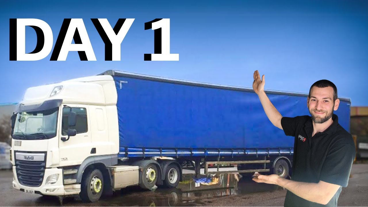 What I Learned from My First Day as a HGV Driver in the UK