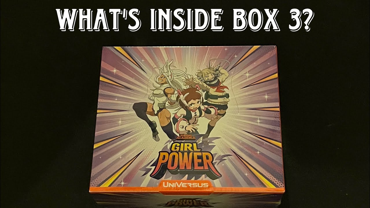Universus - My Hero Academia Girl Power Box Opening Number Three!