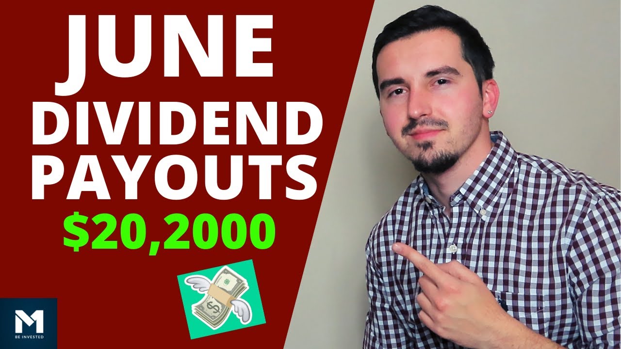 M1 Finance Paid Me ! Monthly Dividend Income | JUNE 2020 | $20,200 💰