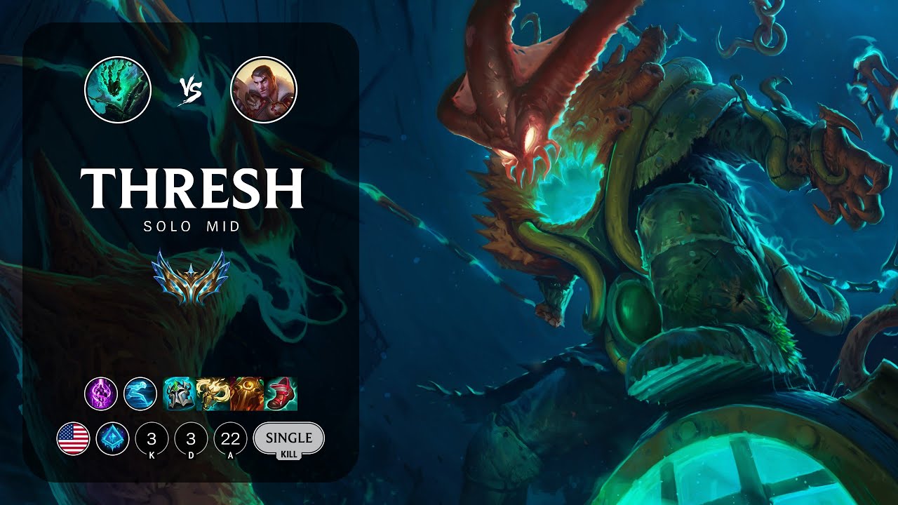 Thresh Mid vs Jayce - NA Challenger Patch 13.24