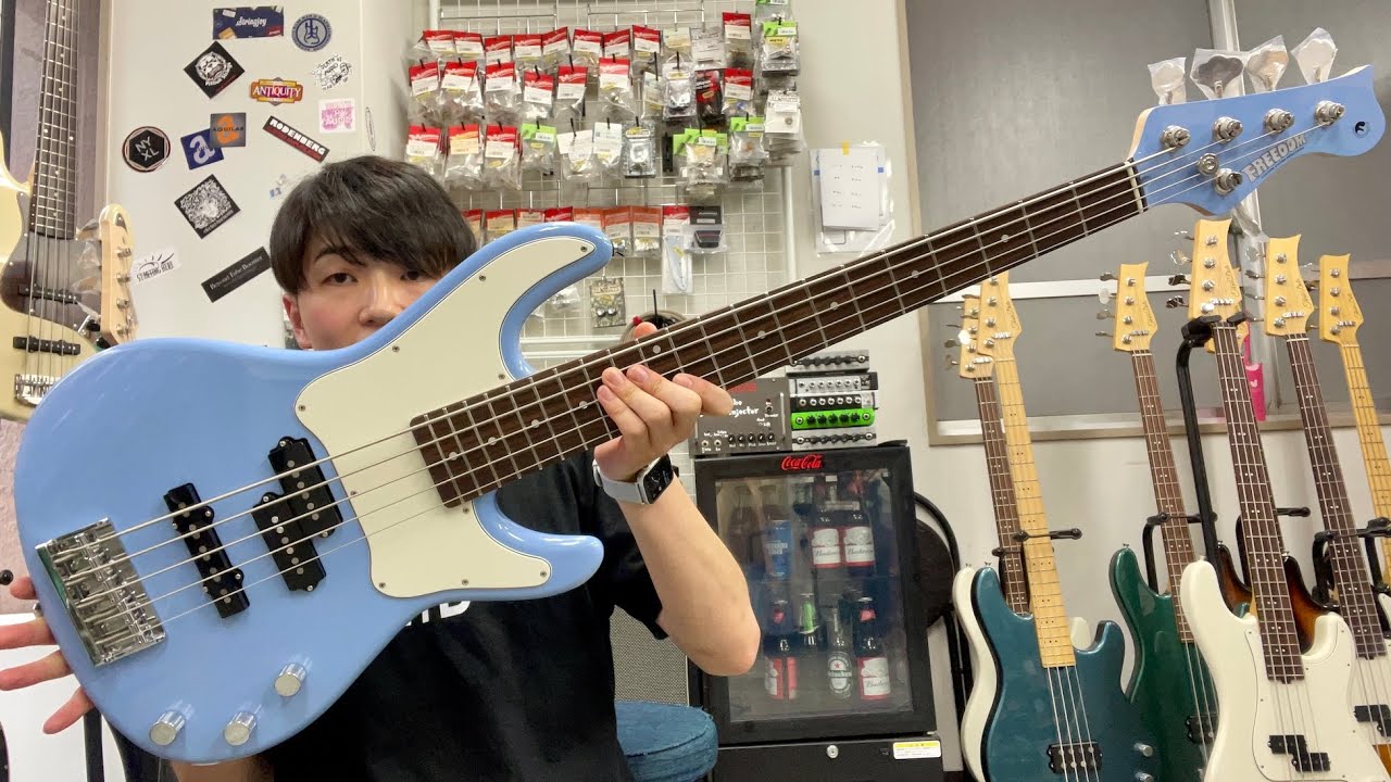 Freedomの新製品5弦PJがケタ違いの名機でした【Blowzer 5st】