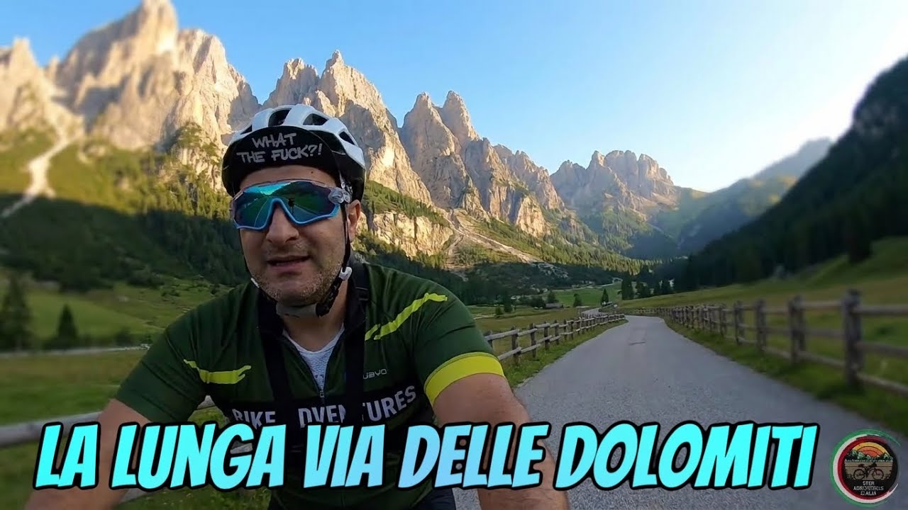 La LUNGA VIA DELLE DOLOMITI, COMPLETA da Calalzo di Cadore a Cortina andata/ritorno