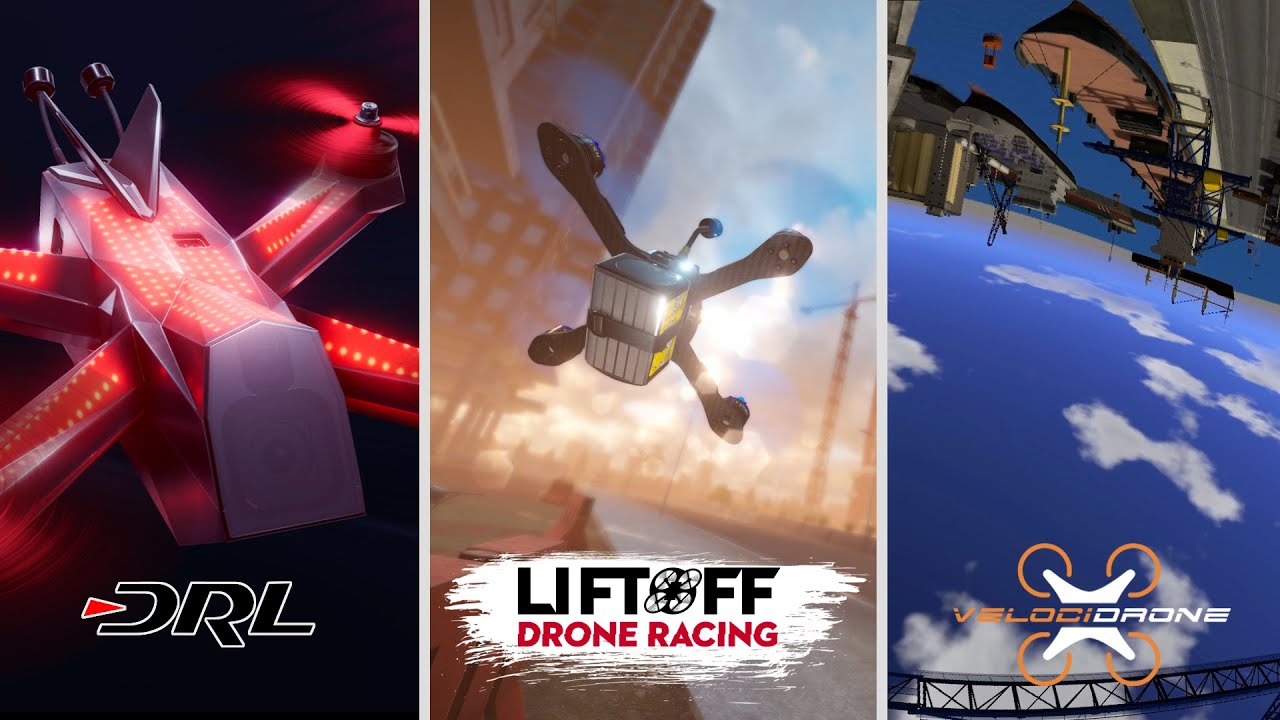 Velocidrone DRL Liftoff comparison review 2021