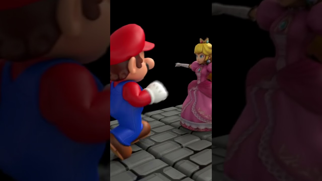 Princess Peach funny death animations 😂 