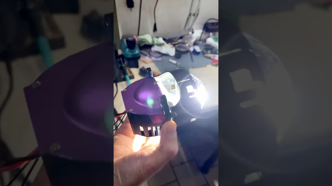 Pr&oacute;ba bi-LED z #AliExpress do #Volvo V50