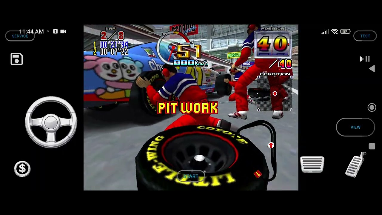 Daytona Usa 2 Scud Race SuperModel3 Super3 Arcade Emulator Android Mali Mediatek Dimensity 8100