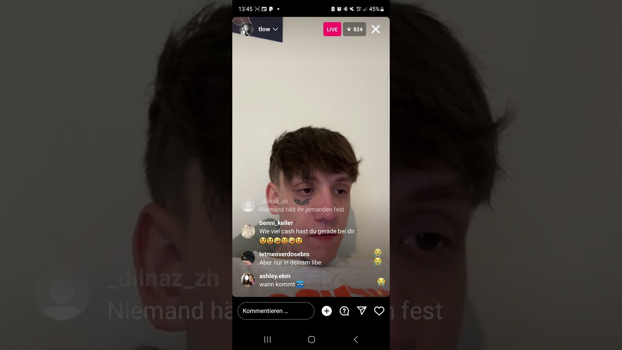 Realtalk über Young Pepsi und Leak von Freestyle | tlow insta live