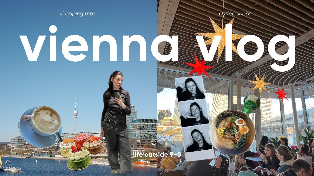 weekend in my life | solo trip to vienna, sight seeing, going shopping & trying japanese cheesecake