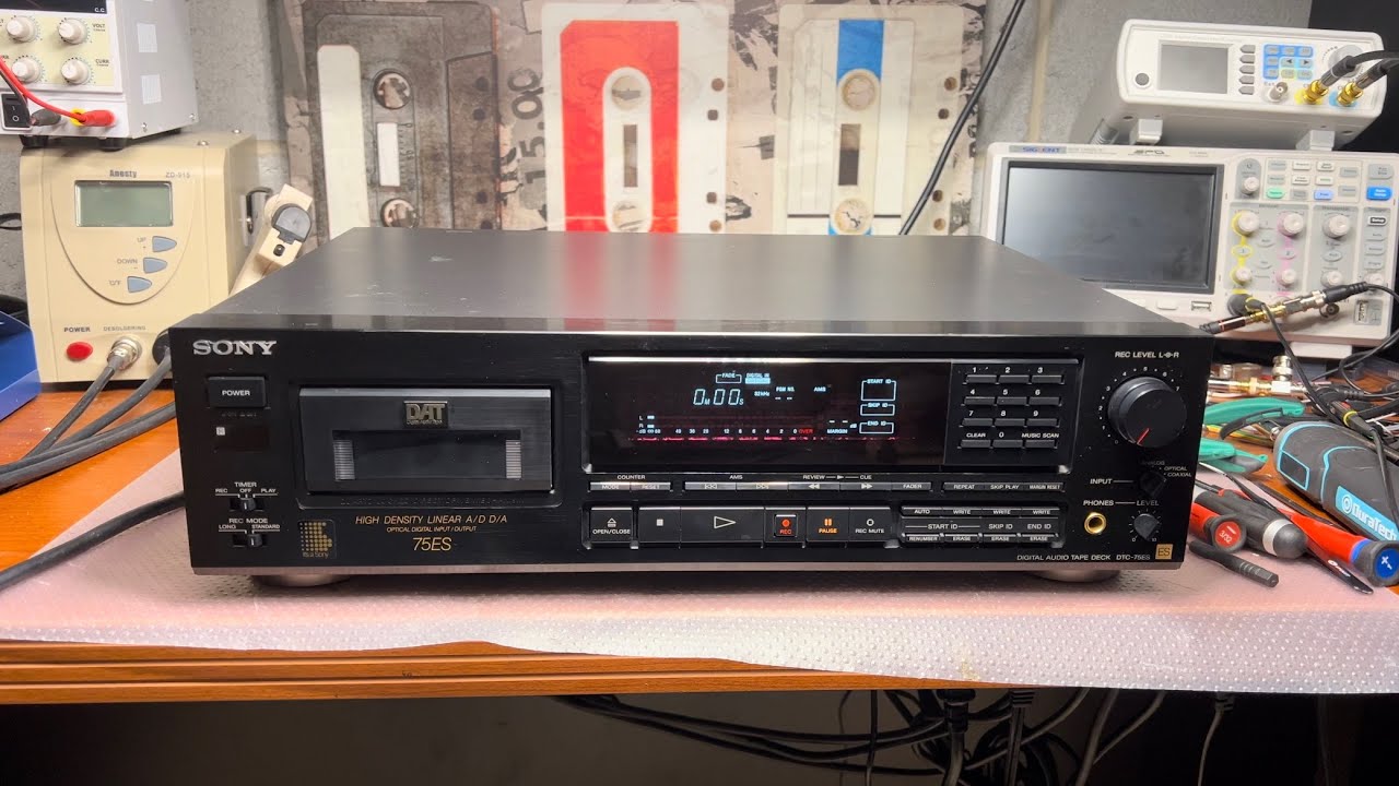Sony DTC-75ES DAT Recorder: Uncovering the Hidden Culprits Part 1