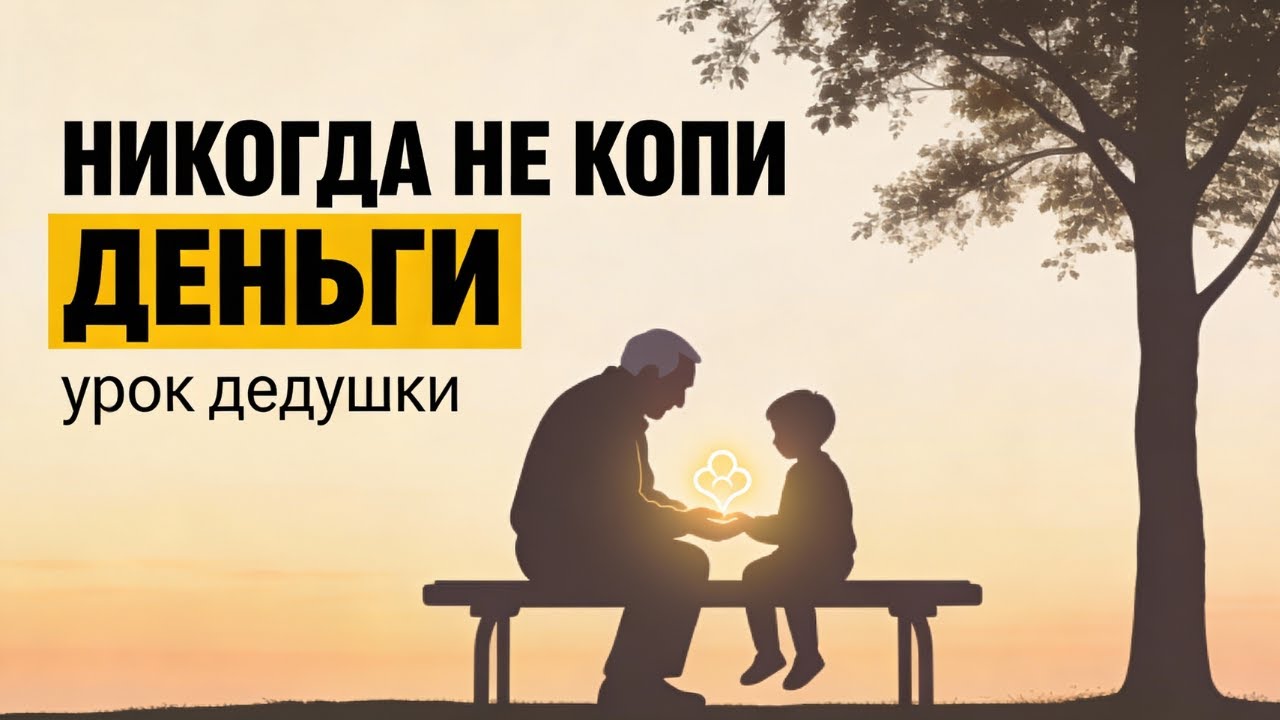 Никогда не копи деньги — жизненный урок дедушки