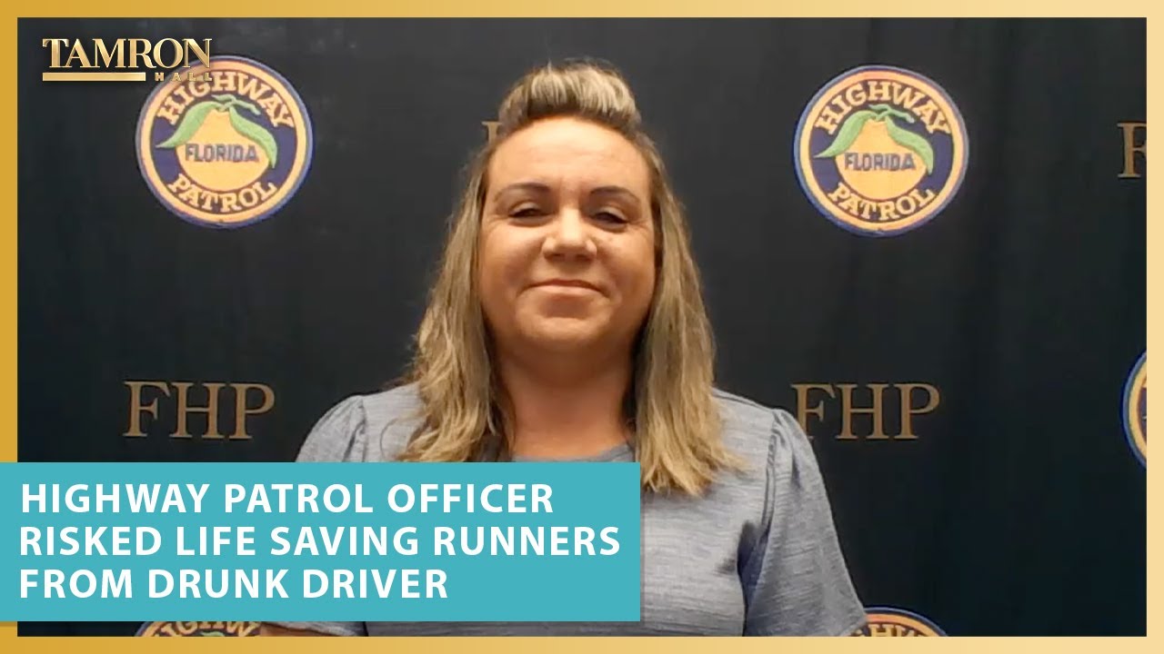 This Highway Patrol Officer Risked Her Life to Save Runners from a Drunk Driver
