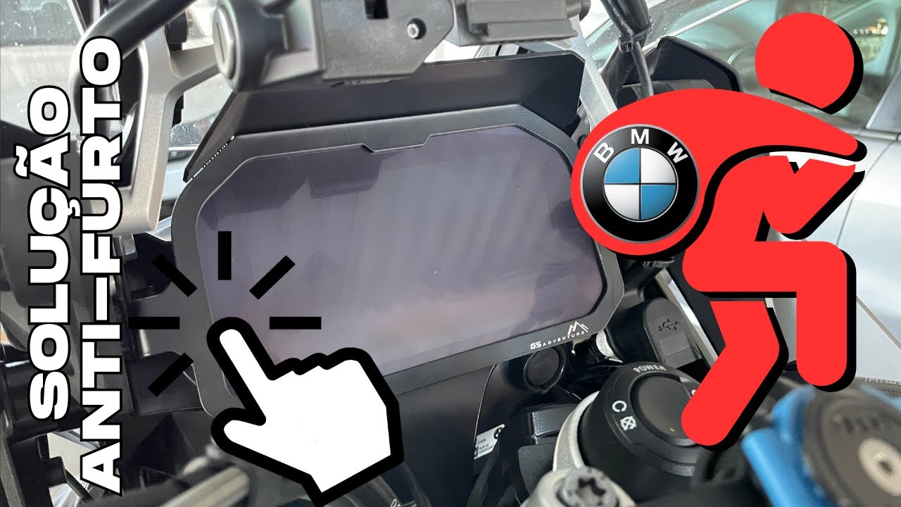 Solução Anti-Furto do Painel TFT da GS 1250 - Instalação