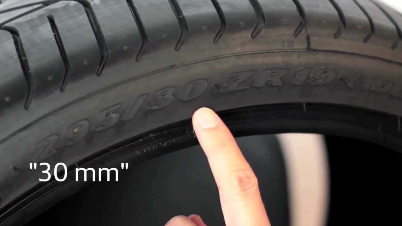Tire Sizing Explained