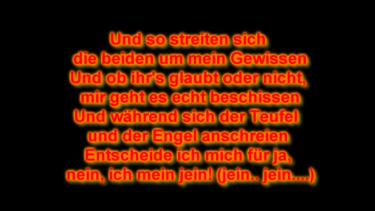 Fettes Brot -  Jein Lyrics