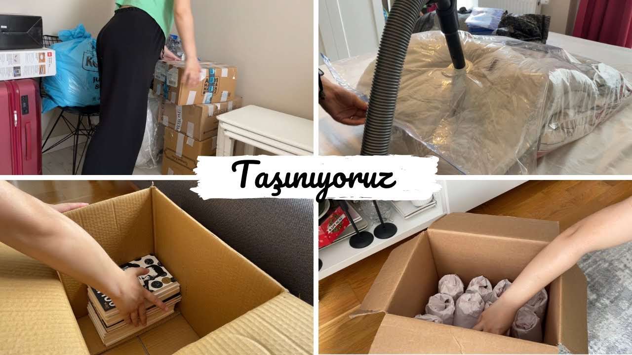 Taşınıyoruz Ama Nereyee ? Boş Ev Turu/İstanbul'dan Gidiyoruz ☹️Birlikte Evi Toplayalım