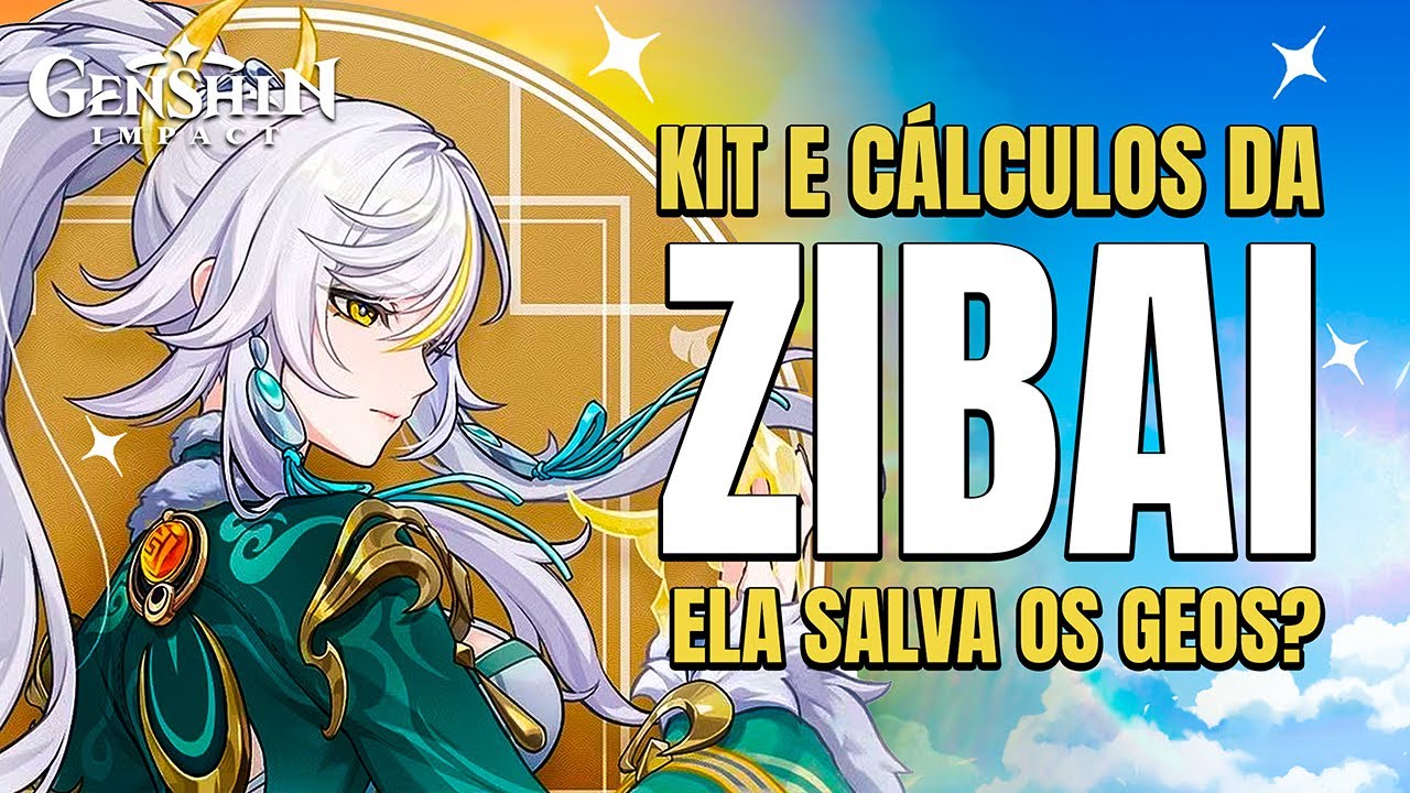 KIT E CÁLCULOS DA ZIBAI - MELHOR DPS DO JOGO? - GENSHIN IMPACT
