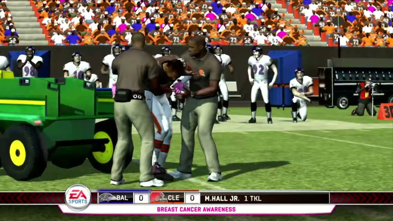 Reborn Sports Network Presentation -Madden 11 Mod yr 2 W7 Ravens vs. Browns (Part 1/5)