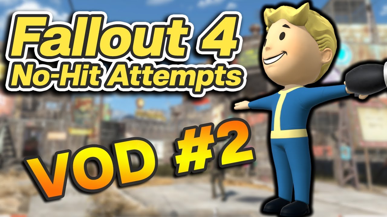 Fallout 4 But If I Take ANY Damage I Reset - VOD 2