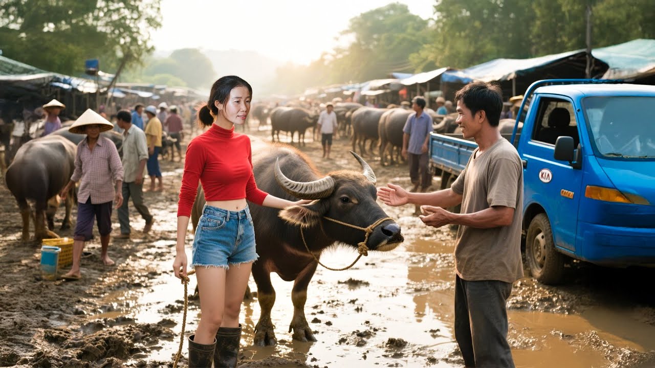 Buy 1000+ Buffaloes from Villagers and Transport Them Back to Sell to Traders | Farm Farm TV