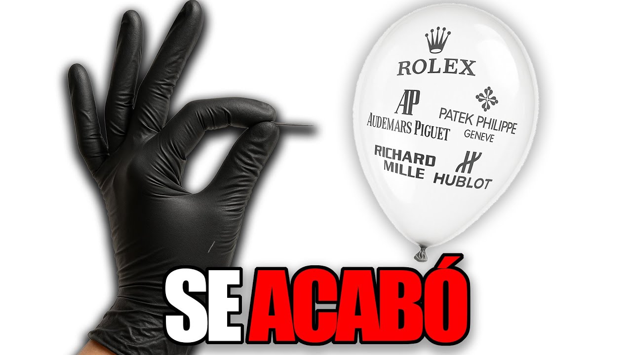 &iexcl;El mercado de relojes cay&oacute; 40%! &iquest;Es el Momento de COMPRAR?