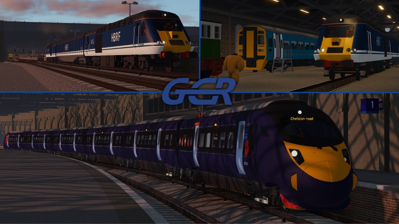 GCR Roblox - GCR Admin Trains, Class 395 and Class 43 HBRF | Sederiter_RXB