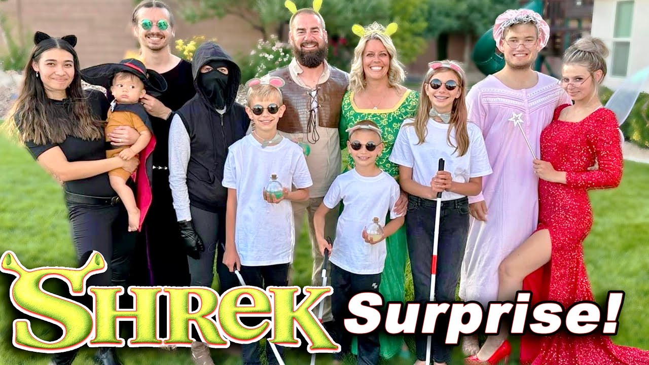 We All Dressed Up For A Themed Surprise Birthday Celebration!