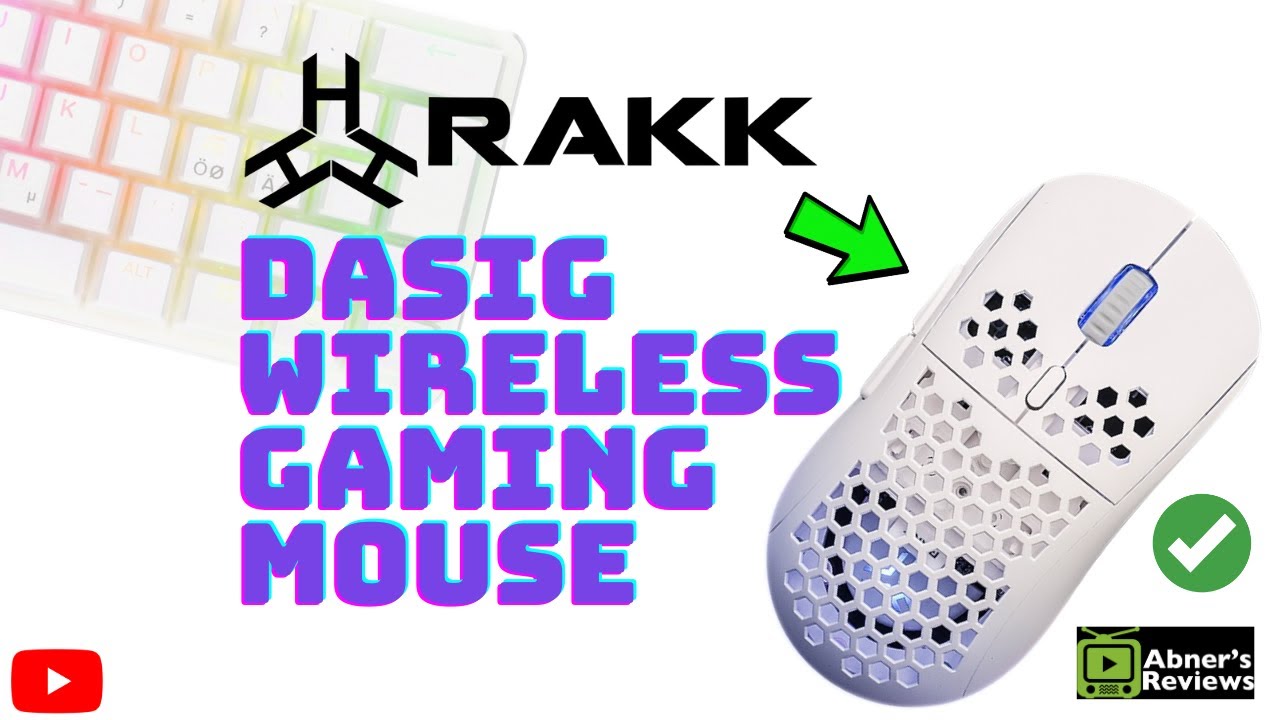 RAKK Dasig Wireless Gaming Mouse Unboxing and Review