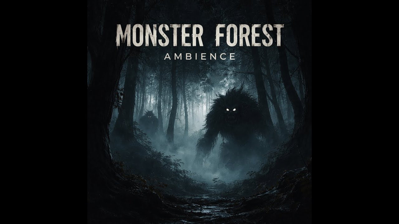 Monster Forest Ambience | Dark Horror Soundscape